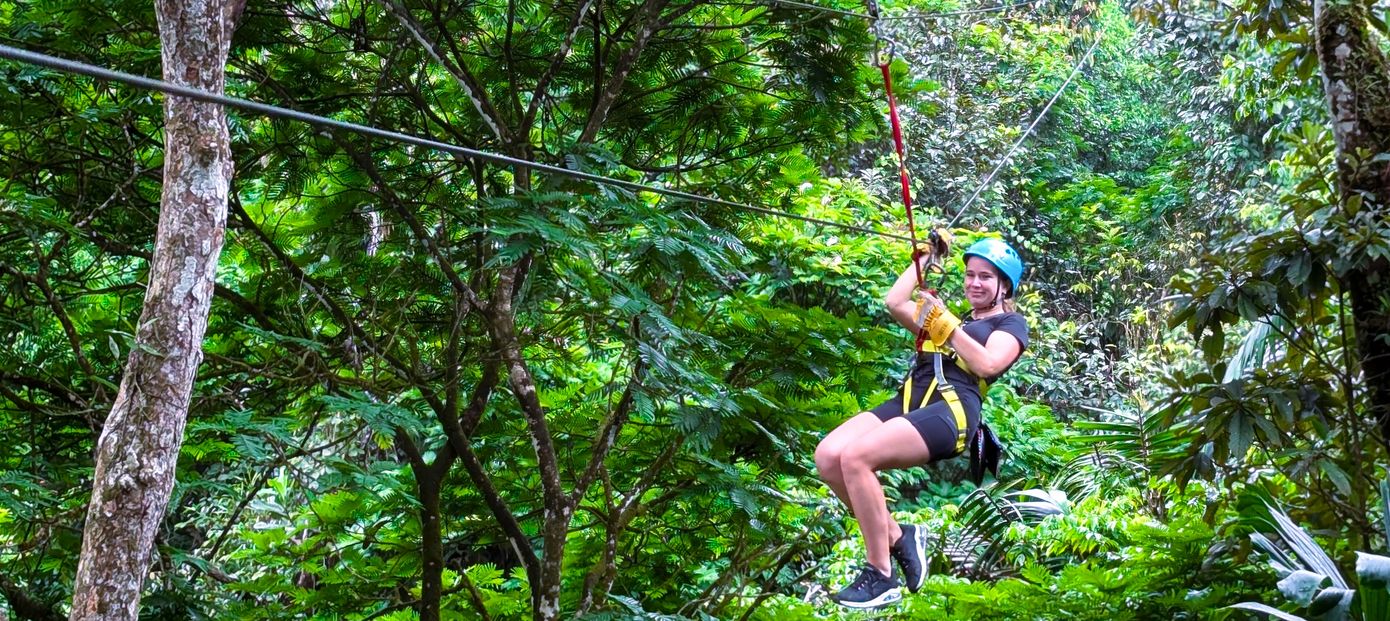 Ziplinen door de jungle in Sarapiquí